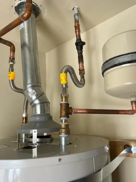 Water heater installation and plumbing repair in Planebrook