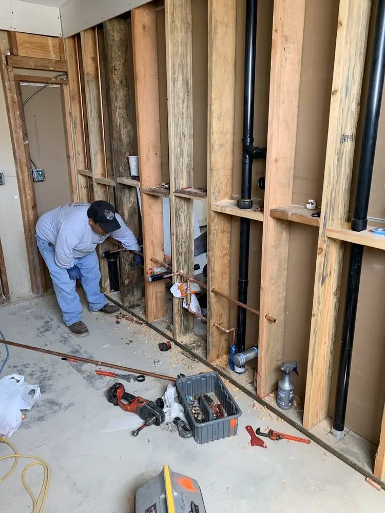 Commercial rough-in plumbing for Gas Line Repair in Planebrook